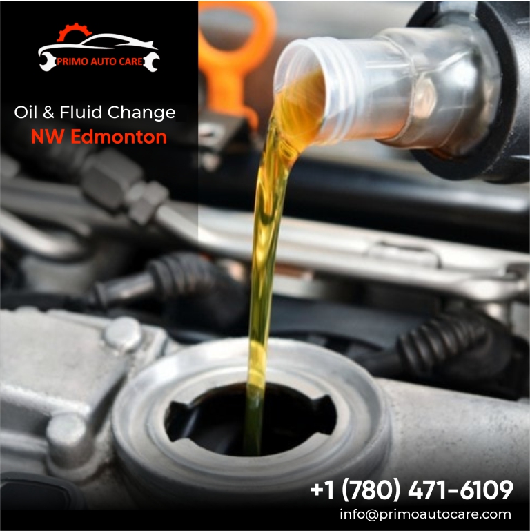 Oil & Fluid Change NW Edmonton
