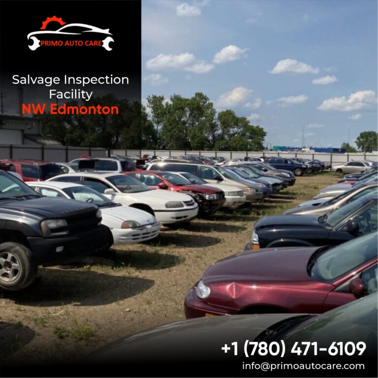 Salvage Inspection Facility NW Edmonton