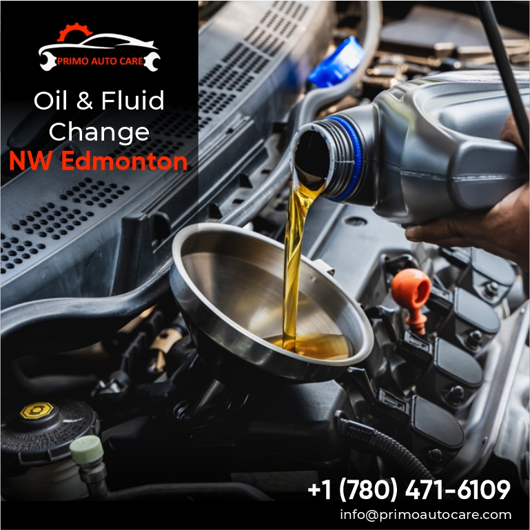 Oil & Fluid Change NW Edmonton
