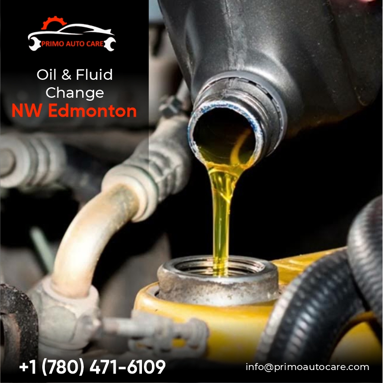 Oil & Fluid Change NW Edmonton