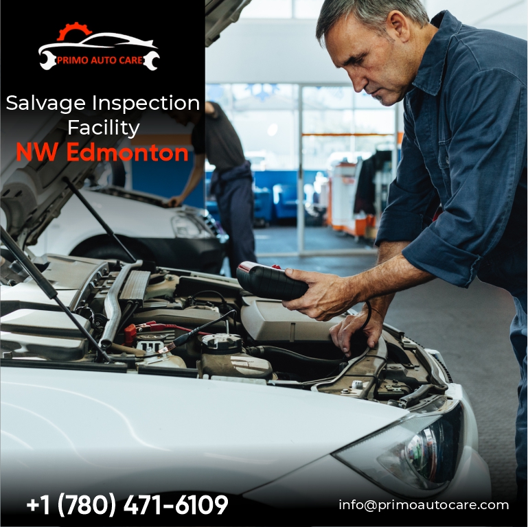Salvage Inspection Facility NW Edmonton